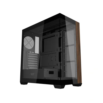 Darkflash DS900W carcasă pentru calculator fără ventilatoare (negru)