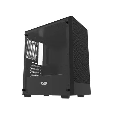 Darkflash M305 carcasă pentru calculator fără ventilatoare (negru)