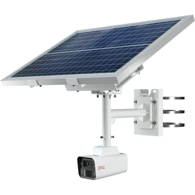 DCN-BF4282AISOL4G - Cameră IP DVC 4Mpx cu baterie+alimentare solară si comunicare 4G, lentilă fixă 2.8mm, iluminare LED până la 20m. Suport, panou solar si bate