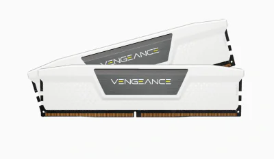 DDR Corsair - gaming Vengeance 32GB, DDR5, 5200MHz, CL40, 2x16GB, 1.25V, Alb "CMK32GX5M2B5200C40W"