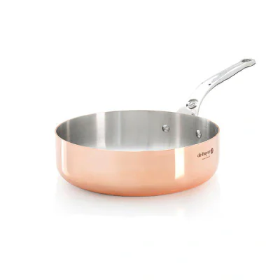 De Buyer Copper Steel Induction Sauteuse Prima Matera 20cm (6230 20) deBuyer20) deBuyer 20)