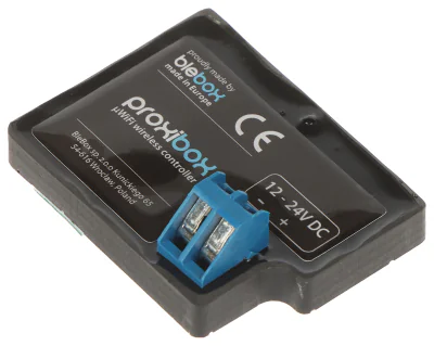 Declanșator inteligent de acțiuni cu proximitate BLEBOX PROXIBOX/BLEBOX, Wi-Fi, 12-24 V DC