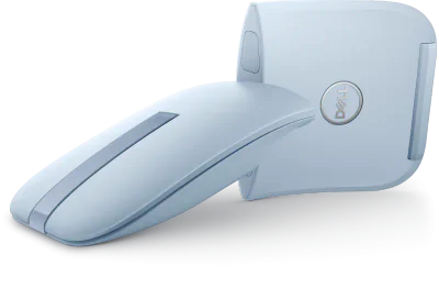 DELL BLUETOOTH TRAVEL MOUSE MS700 M BLUE, Colour: Misty Blue, Connectivity Technology: Wireless, Interface: Bluetooth 5.0 LE, Movement Detection Technology: Optical LED, Buttons Qty: 2, Movement Resolution: Adjustable at 1000, 1600 (default), 2400 an