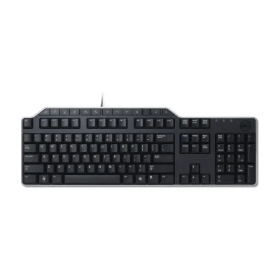 DELL KB522, Full-size (100%), Wired, USB, Plunger key switch, QWERTY, Black