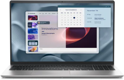 Laptop SMB DELL Pro 15 Essential PV15250, cu procesor Intel Core i5 1334U, 15.6'' IPS, 16 GB DDR5, 1 TB SSD, Intel UHD Graphics, Ubuntu Linux, 3 ani Garantie
