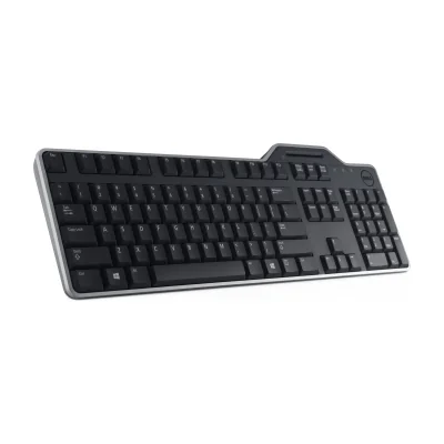 DELL Pro Smartcard Keyboard - KB813 - US International (QWERTY), Full-size (100%), Wired, USB, QWERTY, Black