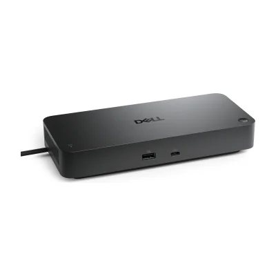 DELL Pro Thunderbolt 4 SD25TB4, Wired, Thunderbolt 4, 130 W, 2500 Mbit/s, Black, 8K Ultra HD