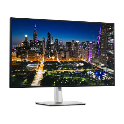 DELL UltraSharp U3225QE, 80 cm (31.5"), 3840 x 2160 pixels, 4K Ultra HD, LCD, 8 ms, Black, Silver