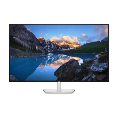 DELL UltraSharp U4323QE, 109.2 cm (43"), 3840 x 2160 pixels, 4K Ultra HD, LCD, 8 ms, Silver
