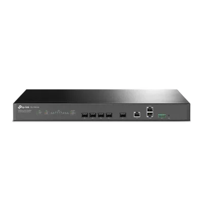DeltaStream 4-port Pizza-box GPON Optical Line Terminal • 4× 2.5G PON Ports • 1× 10 Gbps SFP+ Uplink Port • 1× 10/100/1000 Mbps RJ45 Uplink Port • 1× RJ45 Console Port • 1× RJ45 MGMT Port • 1× Alarm Port (Reserved) Max. 58W • IEEE 802.1p/DSCP QoS • V