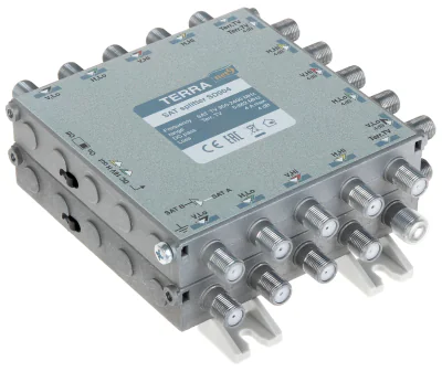 Derivator TV-SAT TERRA SD-904, 9 intrări / 18 ieșiri