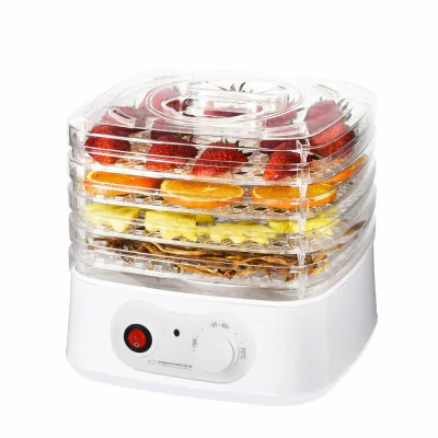 Deshidrator pentru alimente Esperanza Appetissant EKD004 250W 4 tavi Alb "EKD004"