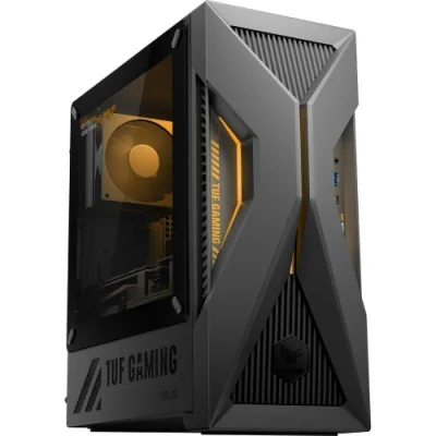 Desktop ASUS TM500MH-0R52200340, procesor AMD Ryzen™ 5 220 3.2GHz, 16MB Cache, up to 4.9GHz, 6 cores, 12 Threads, grafică NVIDIA® GeForce RTX™ 5060 DUAL 8GB GDDR7: 3xDP, 1x HDMI, grafică integrată AMD Radeon™ Graphics, memorie 16GB DDR5 SO-DIMM, stoc