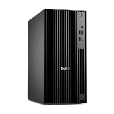 Desktop Business DELL Pro QCT1255 cu procesor AMD Ryzen 3 8300G pana la 4.9 GHz, 8GB DDR5, 512GB SSD, AMD Radeon 740M, Linux, Black, 3 ani garantie
