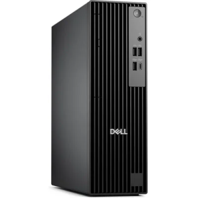 Desktop Business Dell Pro Slim QCS1255 cu procesor AMD AMD Ryzen 5 8600G pana la 5.0 GHz, 16 GB DDR5, 512GB SSD None, AMD Radeon 760M, Linux, Black