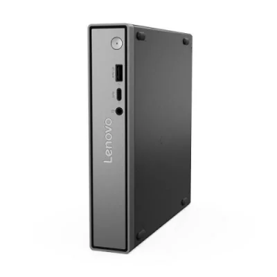 Desktop Business Lenovo ThinkCentre neo 50q Gen 6 MFF cu procesor Intel Core Ultra 7 256V pana la 4.8 GHz, 16GB LPDDR5X, 1TB SSD, Intel Arc A310 LP, Fara OS, Black, 3 ani Garantie