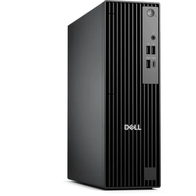 Desktop Consumer DELL Pro QCS1250 cu procesor Intel Core i3-14100 pana la 4.7 GHz, 16GB DDR5, 512GB SSD, None, Intel UHD Graphics 730, Linux, Black, 3 ani Garantie