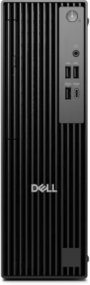 Desktop Consumer DELL Pro QCS1255 cu procesor AMD AMD Ryzen 3 8300G pana la 4.9 GHz, 8 GB DDR5, 512GB None, AMD Radeon 740M, Windows 11 Pro, Black