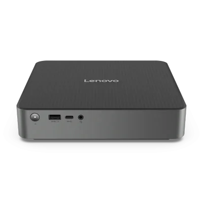Desktop ConsumerLENOVOIdeaCentre Mini 01IRH10R cu procesor Intel Intel Core 7 240H pana la 5.2 GHz, 16 GB DDR5, 1TB None, Intel Integrated Graphics, Fara OS, Gri, 2 ani Garantie