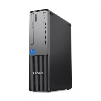 Desktop Education Lenovo ThinkCentre Neo 50s Gen 5 SFF cu procesor Intel Core i3-14100 pana la 4.7 GHz, 16 GB DDR5, 512GB None, Intel UHD Graphics 730, Windows 11 Pro Edu, Black, 3 ani Garantie