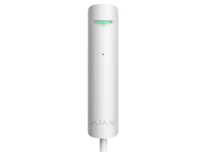 Detector cablat geam spart AJAX GLASSPROTECT FIBRA (WHT)