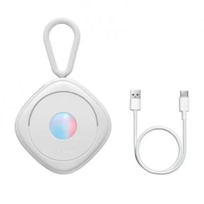 DETECTOR DE CAMERA Baseus Heyo, include cablu alimentare USB la USB Type-C 0.3M, alb "FMHY000002" - 6932172613709