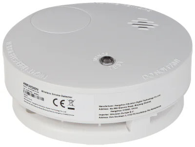 Detector de fum wireless 868 MHz HIKVISION DS-PDSMK-E-WE