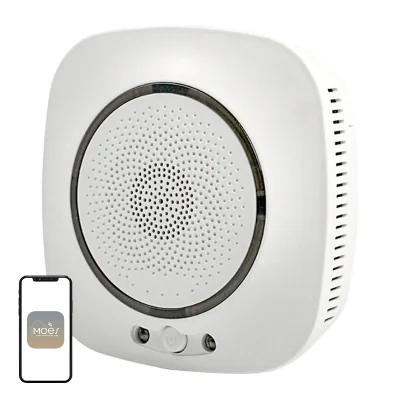 Detector de gaz MOES WSS-S-GL cu Wi-Fi