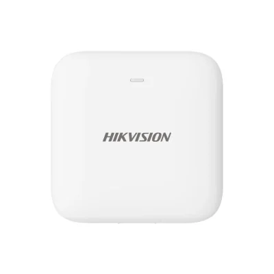 Detector de inundatie wireless AXPRO Hikvision DS-PDWL-E-WE, frecventa de operare: 868 MHz, transmisie: Tri-X Wireless, criptare: AES-128,. Distanta de comunicare: 1200 metri in camp deschis, SSI(Signal Strength Indication), complet configurabil la d