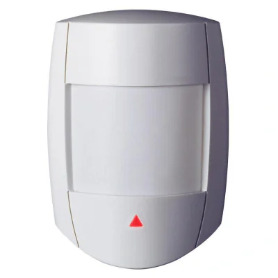 Detector de mișcare Dual, DG55+, Tip senzor: dual PIR; Tip detector: digital; Geometrie senzor: dreptunghiular; Distanta de detectie: 12 m; Unghi de detectie: 110°; Viteza de detectie: 0.2 - 3.5 m/s; Digital Shield: software de analiza a semnalului c