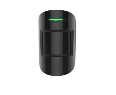 Detector de miscare in dubla tehnologie PIR+MW, negru - AJAX; Detectie miscare: max. 12 m; Sensibilitate: ajustabila 3 nivele; Unghi detectie: 88.5° orizontal, 80° vertical; Viteza detectie: 0.3 ÷ 2 m/s; Imunitate PET: max. 20 Kg, inaltime 50 cm; Tim