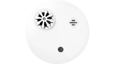 Detector de temperatura Hikvision DS-PDHT-E-WE, teo-way RF wireless, frecventa: 868MHz, raza: 1.6km, viata baterie: 10 ani pentru standalone sensor, 5 ani pentru RF wireless, montare pe tavan, dimensiuni: φ120 × 52.5mm, greutate: 179.5g.