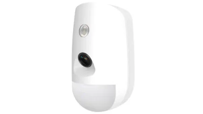 Detector PIR cu camera , wireless AXPRO Hikvision DS-PDPC12P-EG2-WE, frecventa de operare: 868MHz, CAM-X Wireless Technology, raza de detectie: 12M, unghi detectie: 85.9°, viteze detectie: 0.3 to 2 m/s, imunitate la animale pana la 30 kg, tamper fata