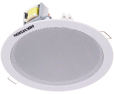 Difuzor de tavan HIKVISION DS-QAE0203G1-V, 3 W, 90 Hz-20 kHz