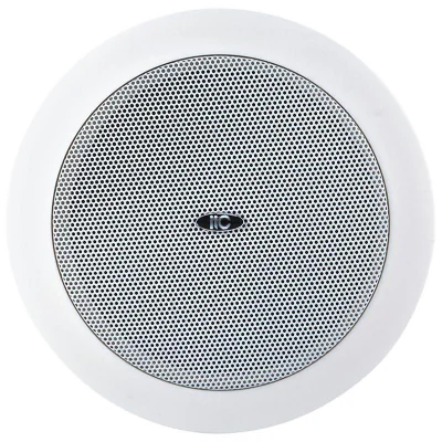 Difuzor incastrabil (Ceiling Speaker) ITC T-105U, pentru sisteme de Public Address (PA), trepte 1.5W-3W-6W@100V, speaker 5inch, SPL(1W/1M) 89dB, frequency response 80-18KHz, cutout 145mm, carcasa ABS, grila metalica, culoare alba, dimensiuni 172 ×80m