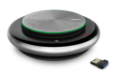 Difuzor sală videoconferință YEALINK CP900 Teams Edition + BT50, cu fir & wireless, Bluetooth 4.0