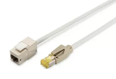DIGITUS Consolidation-Point Cable DRAKA UC900 HRS TM31 CAT 6A Keystone Module 5 m. color grey