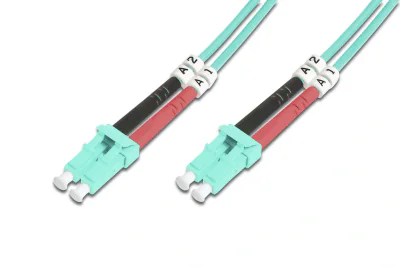 DIGITUS DK-2533-02/3 Fiber Optic Patch Cord LC/LC duplex 2m Multimode OM3 "DK-2533-02/3"