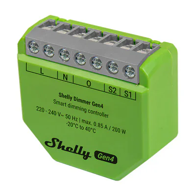 Dimmer inteligent Shelly Gen4 Zigbee/Matter