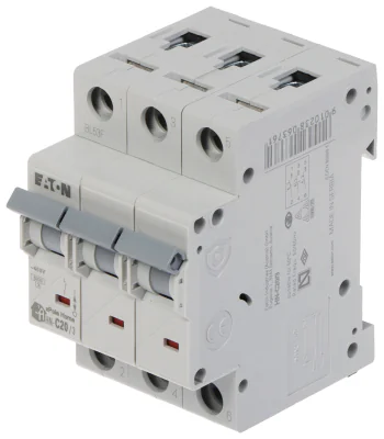 Disjunctor trifazat EATON HN-C20/3, 20 A, curba C