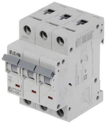 Disjunctor trifazat EATON HN-C32/3, 32 A, curba C