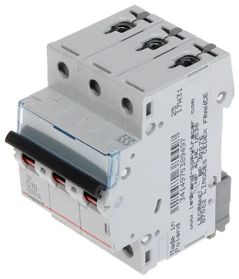 Disjunctor trifazat LEGRAND LE-403543, 10 A, curba C