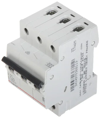Disjunctor trifazat LEGRAND LE-419236, 20 A, curba C
