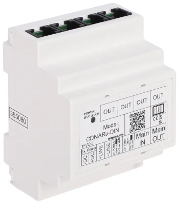 Distribuitor audio ACO CDNAR/U-DIN, 4 conectori ARK