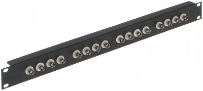 Distribuitor video pentru rack DELTA G-16B-RACK, 16 ieșiri BNC, AHD, HD-CVI, HD-TVI, CVBS