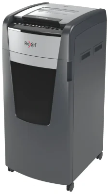 Rexel Optimum AutoFeed+ 750X Automatic Cross Cut Paper Shredder P4, Cross shredding, 23 cm, 4 x 30 mm, 140 L, 1100 sheets, 55 dB
