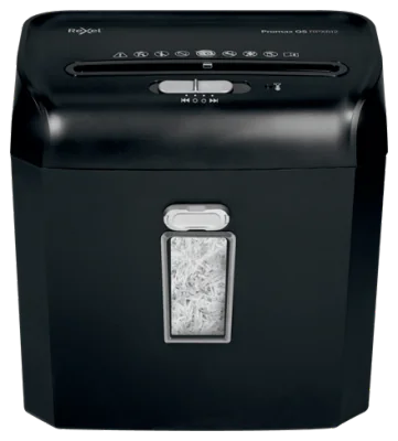 Rexel Promax REX823 Cross Cut Paper Shredder P4, Cross shredding, 22 cm, 4 x 40 mm, 23 L, 240 sheets, 58 dB