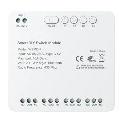 DIY Avatto WSMD-4 250V modul comutator inteligent