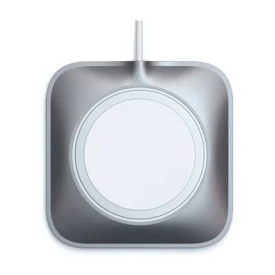 Dock Satechi din aluminiu pentru încărcătorul MagSafe, Space Grey