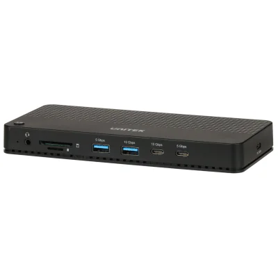 Docking station KVM UNITEK D1103A01, 4K UHD, 2 x HDMI